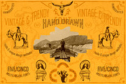 New Mexico southwestern style font, a Sans Serif Font by Fat Hamster (Thumbnail 3 of 12)