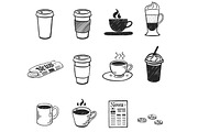 Coffee Break Doodles, a Food Illustration by Sketchetarian (Thumbnail 3 of 5)