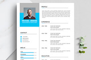Clean Resume CV, a Resume Template by Blackcloud_Creations (Thumbnail 5 of 8)