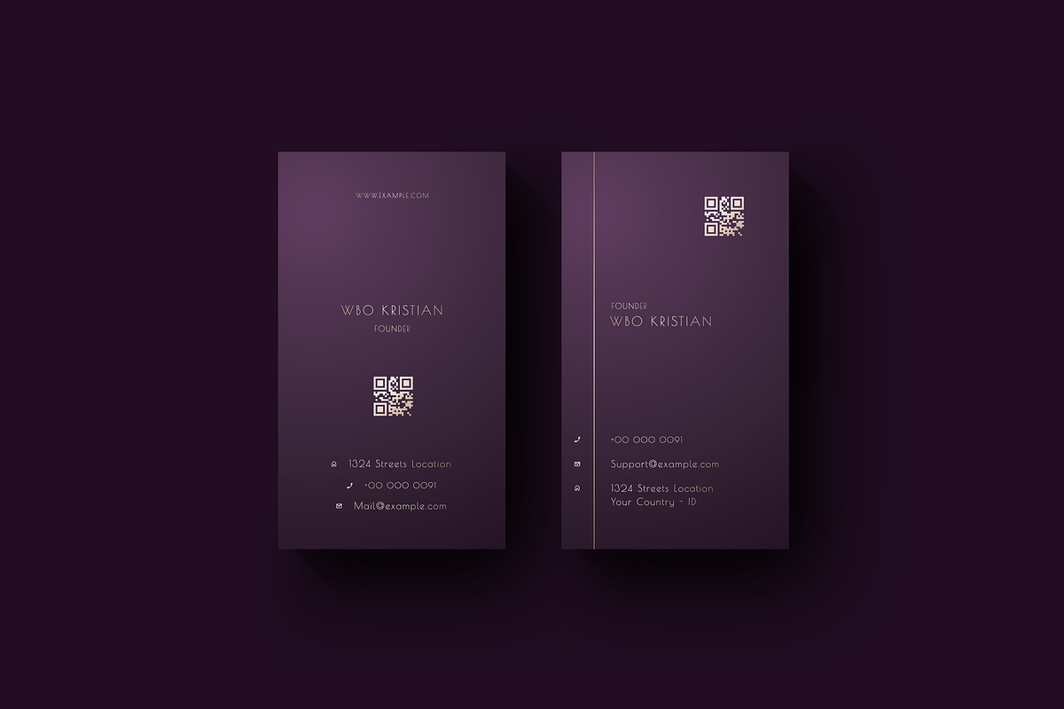 Vesper Business Card Set - 5 Bundles, a Business Card Template by Ctrl space studio (Photo 4 of 9)