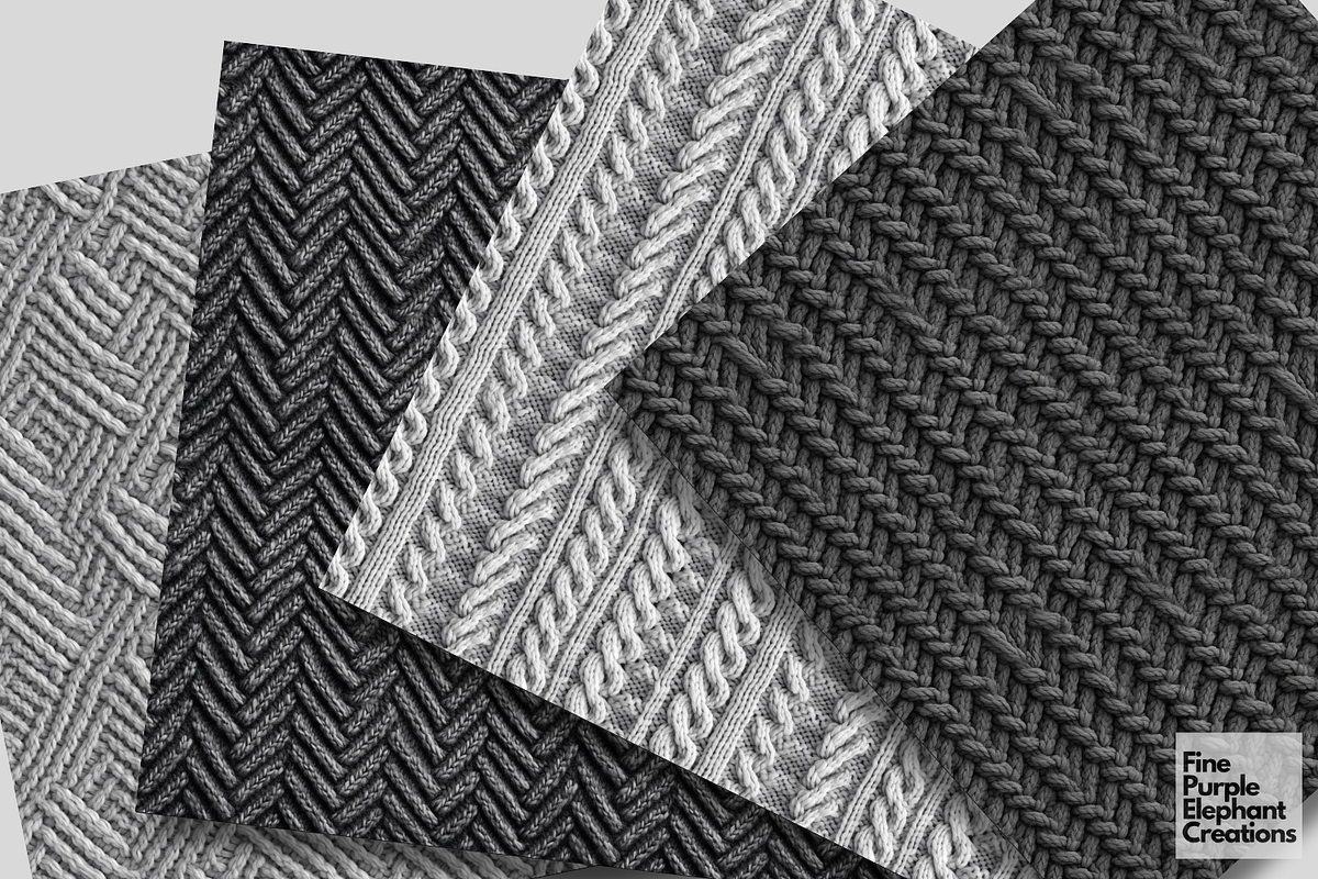Grey Knit Fabric Texture Sublimation, a Texture Graphic by Fine Purple ...