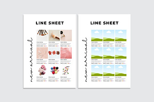 Wholesale Catalog/Line Sheet Canva