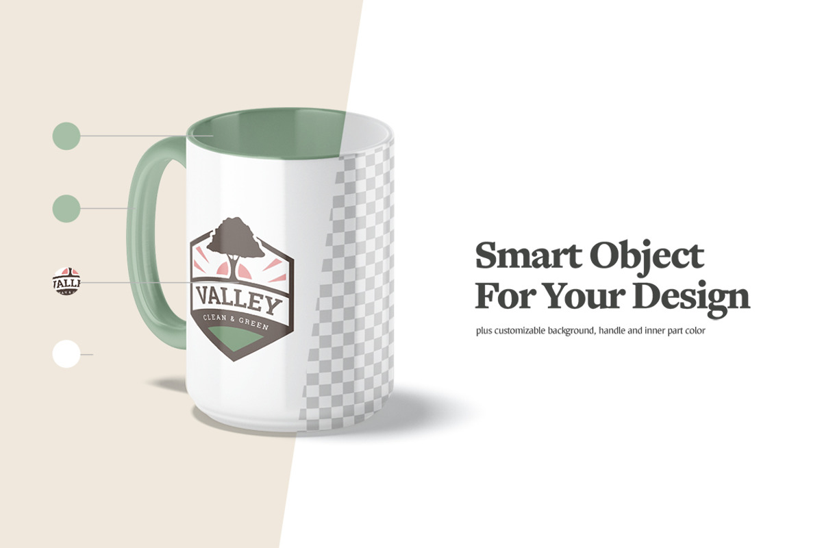 15oz Mug Animated Mockup, a Cups & Container Mockup by rebrandy (Photo 2 of 12)