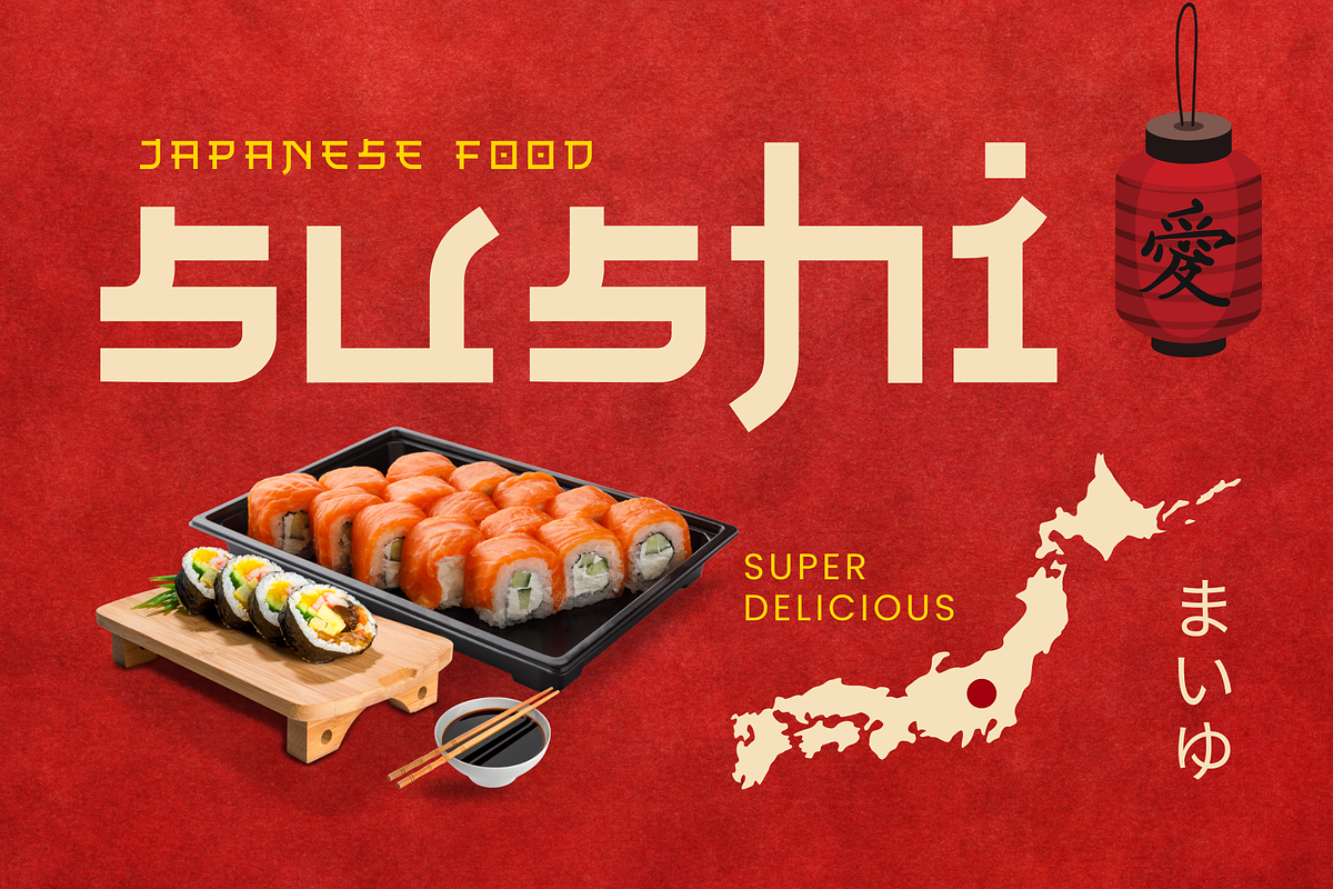 Japan Daisuki - Japanese Font Style, a Sans Serif Font by Sronstudio (Photo 2 of 12)