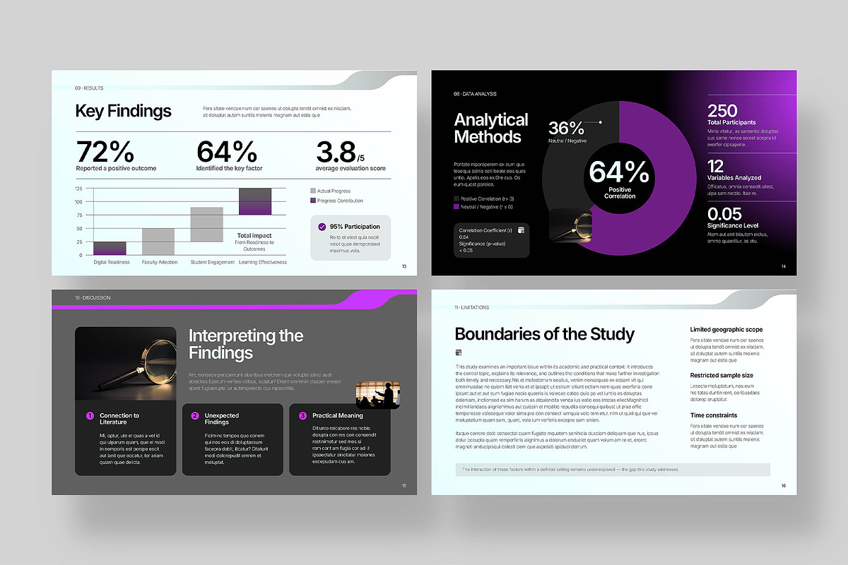 Thesis Defense Presentation Template, a Presentation Template by BrandPacks