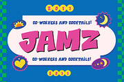Jamz Handdrawn, a Handwritten Font by maghrib (Thumbnail 1 of 5)