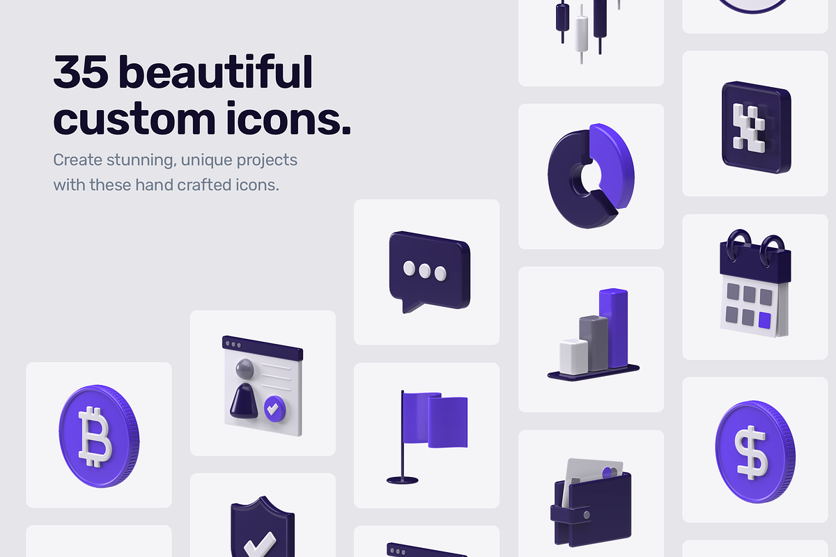 Feenancy 3D icons, a 3D by Goicons (Photo 6 of 7)