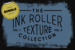 Ink Roller Texture BUNDLE