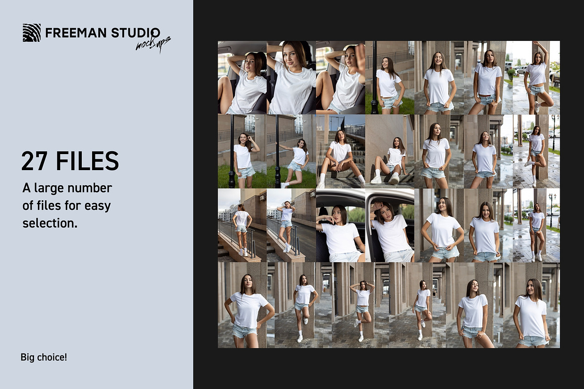 T-Shirt Mockup, a Shirt Mockup by Freeman Studio (Photo 4 of 15)