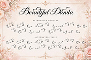 Beautiful Danila, a Handwritten Font by Yoga Letter (Thumbnail 10 of 11)