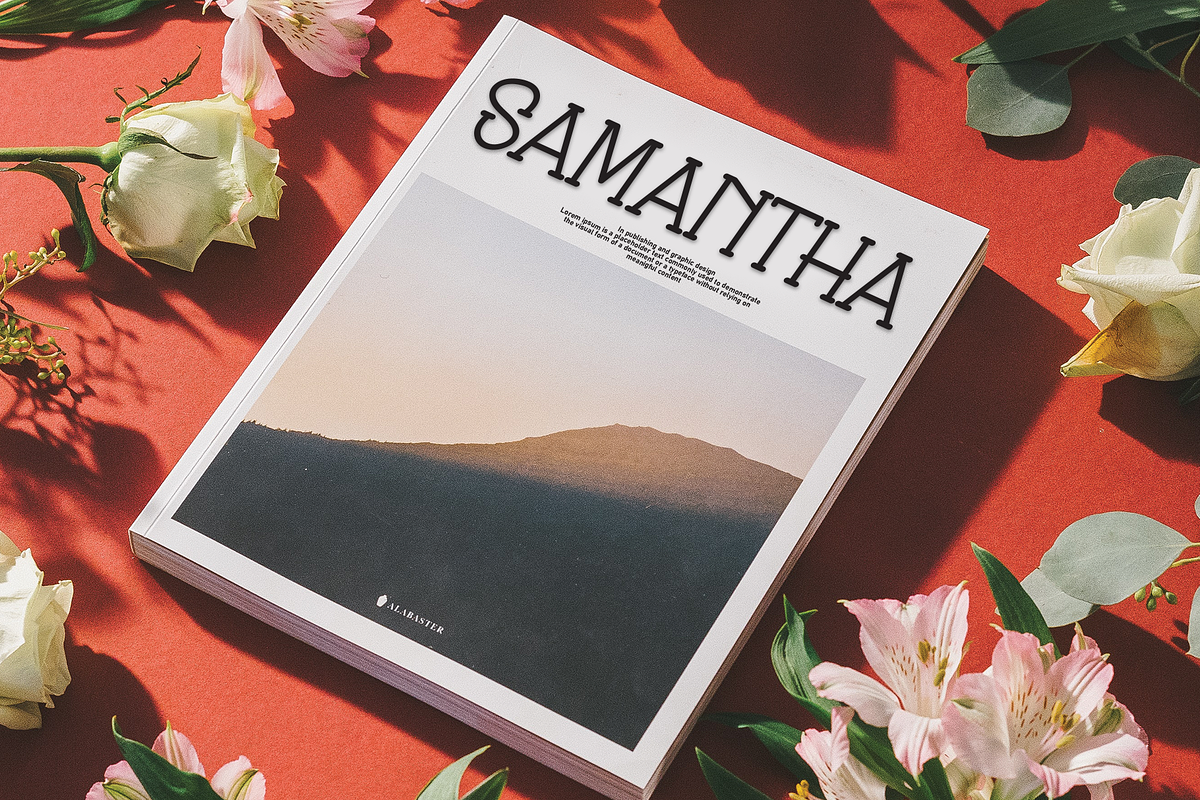Simple Mockup | Script Font, a Script Font by Scratchones (Photo 4 of 8)
