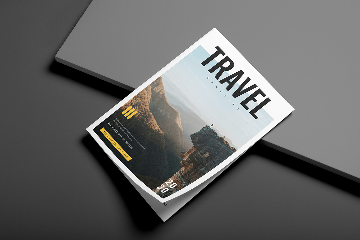 Travel & Explore Magazine Template preview 2