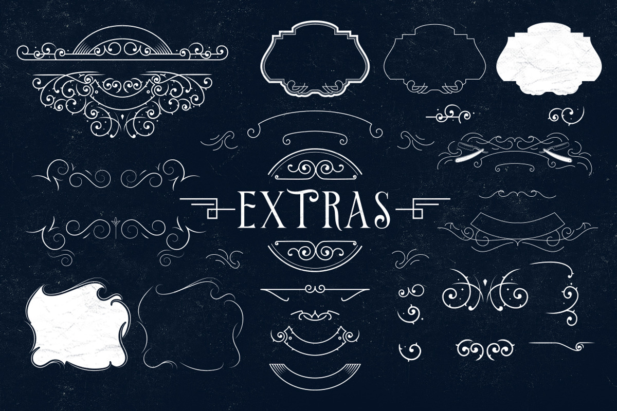 Limit Corner Typeface + Extras, a Serif Font by StoricType (Photo 11 of 11)