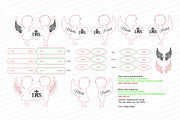 Large Statuettes of Communion Angels, a Pattern Graphic by MegaPrezencik (Thumbnail 7 of 7)
