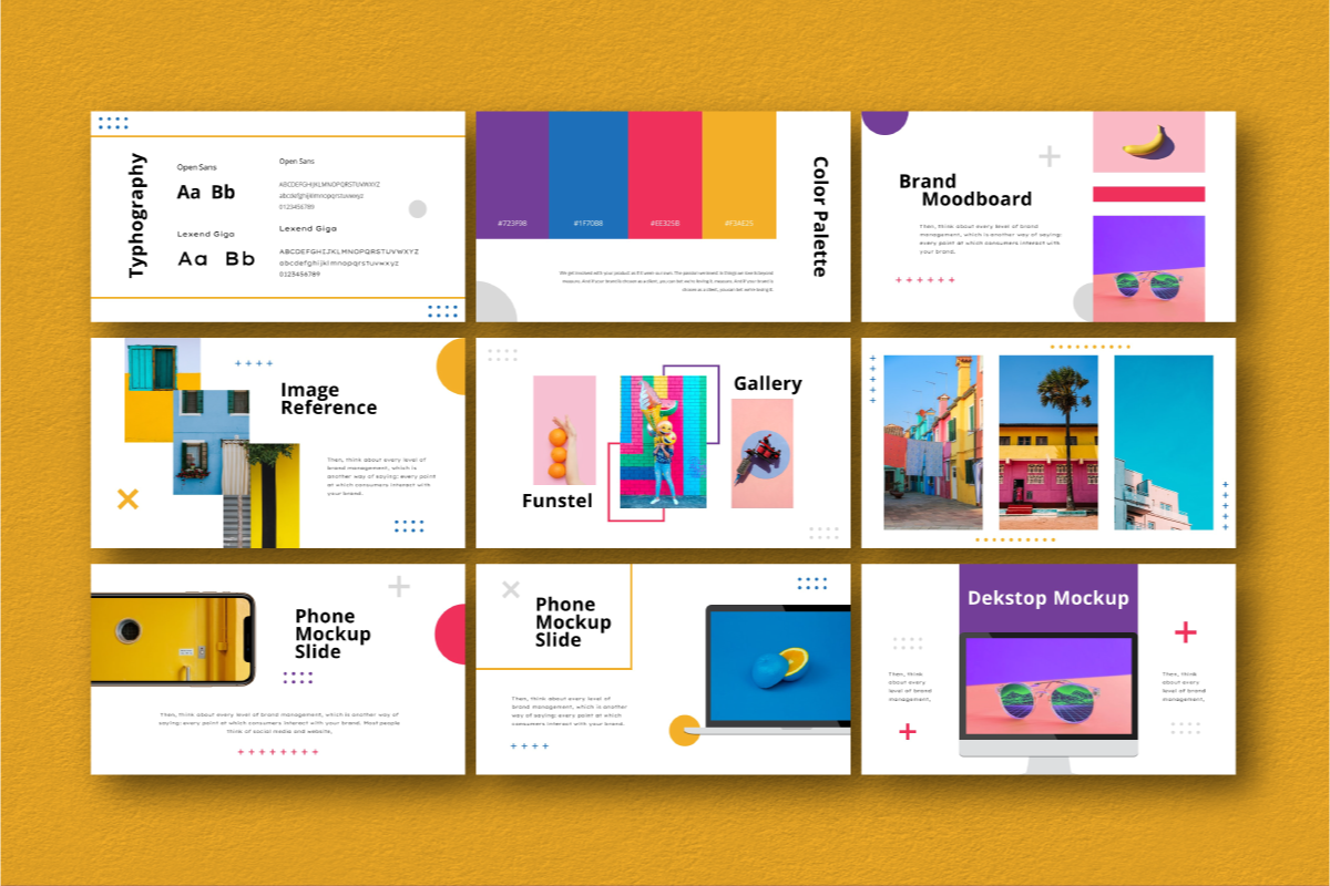 Funstel Google Slide Template, a Presentation Template by Inkofert (Photo 7 of 10)