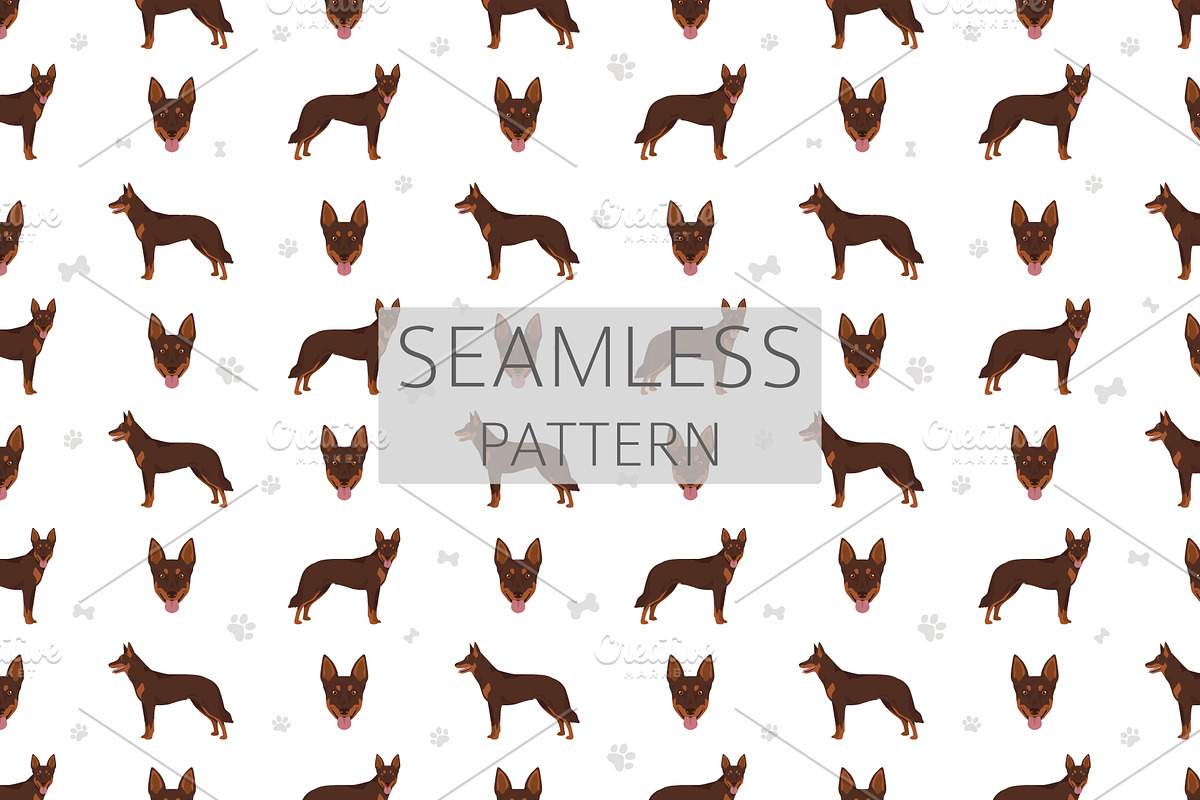 Australian Kelpie clipart, an Illustration by pet design shop (Photo 6 of 6)