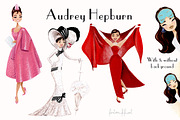 Hollywood Vintage 2, an Illustration by Fantom Fifi Art (Thumbnail 3 of 9)