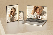 DEVICE MOCKUPS | Macbook iPad iPhone, a Device Mockup by yuliyuri.studio (Thumbnail 3 of 7)