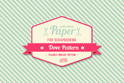 Stripes and dove seamless patterns, a Pattern Graphic by Markovka (Thumbnail 2 of 4)