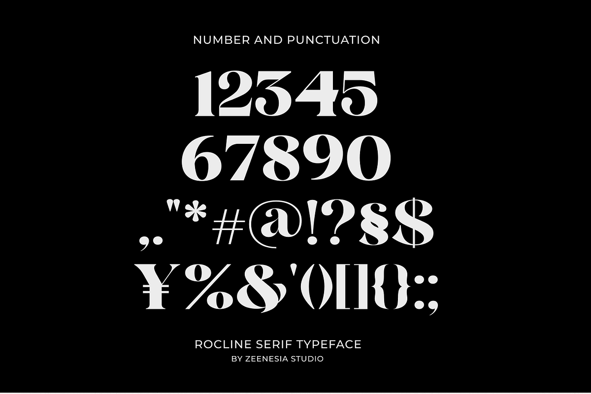 Rocline Serif, a Serif Font by zeenesia (Photo 16 of 16)