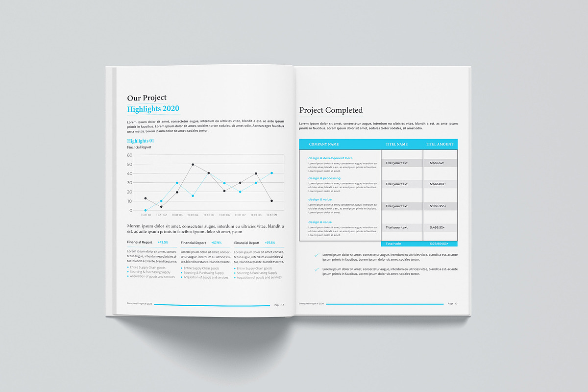 Proposal 16 page's, a Brochure Template by obayes (Photo 10 of 11)