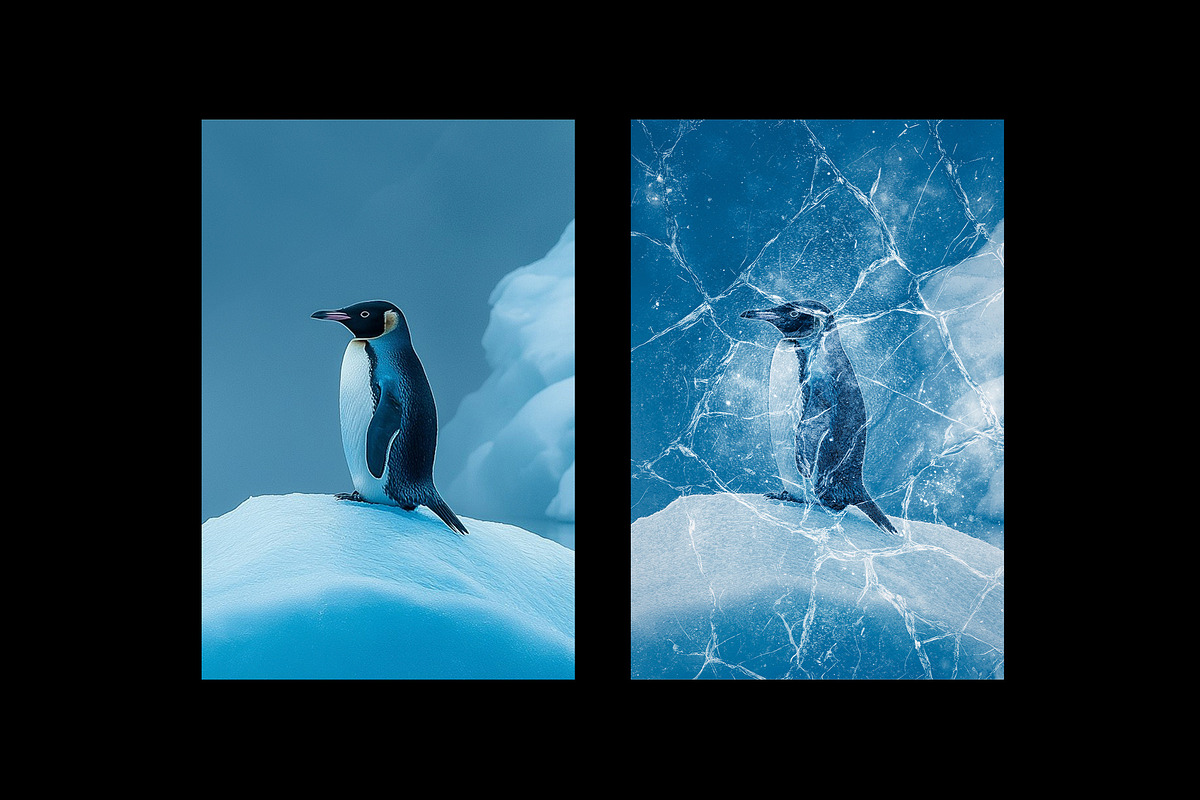 Frozen Cracked Ice Photo Effect, a Layer Style Add-On by Design Squad (Photo 3 of 6)