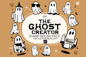 The Ghost Creator Stamp Brush Pack