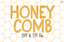 Honeycomb | Handwriting font