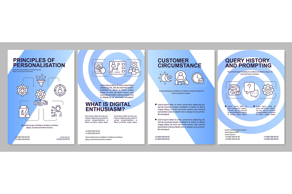 Personalization principles brochure, a Templates & Theme by IMG Visuals