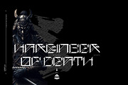 Harbinger, a Font by Hydro74 (Thumbnail 2 of 4)