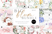 Big Bloom Bundle, an Object Illustration by Olga Koelsch (Thumbnail 1 of 13)
