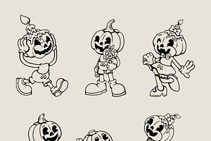 Retro Pumpkins Collection