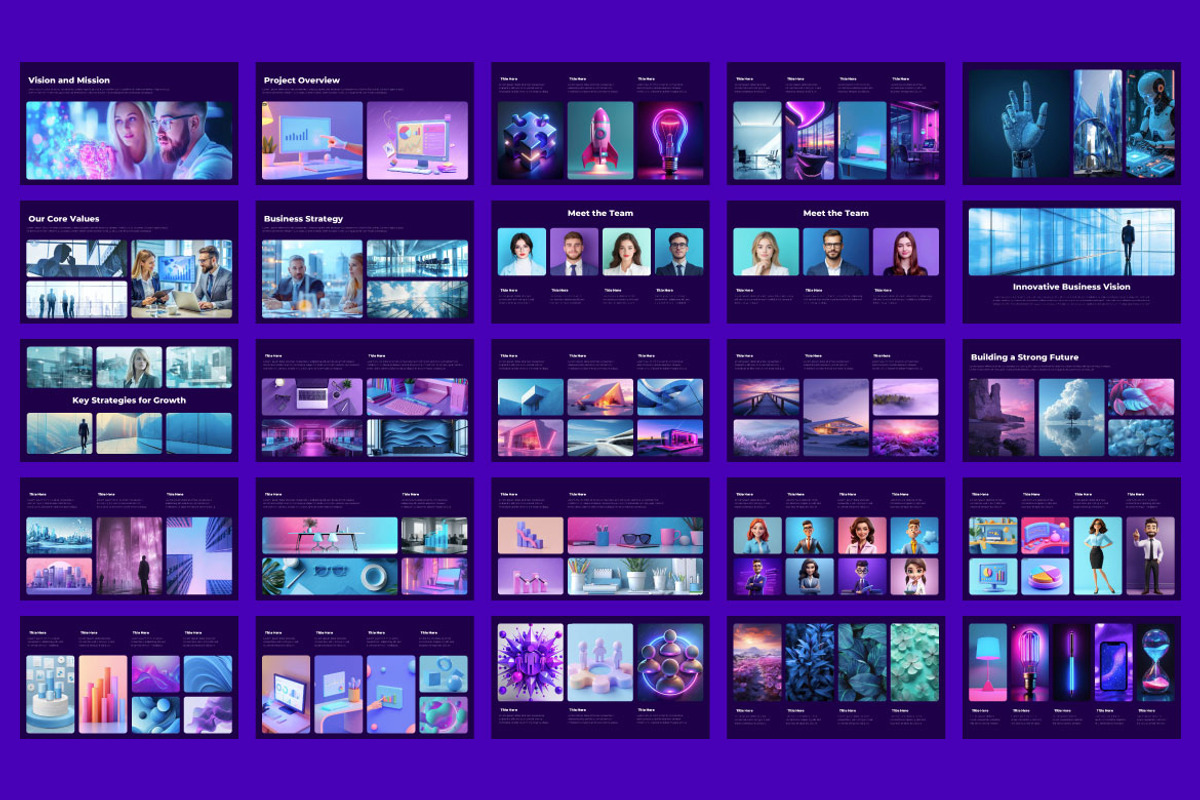VisionX Animated PowerPoint Template, a Presentation Template by Abert (Photo 7 of 12)
