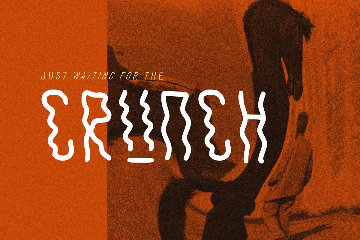 Nerves halloween horror font preview 5