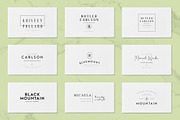 50 Trending Minimal Logo Bundle V03, a Branding & Logo Template by XpertgraphicD (Thumbnail 4 of 13)
