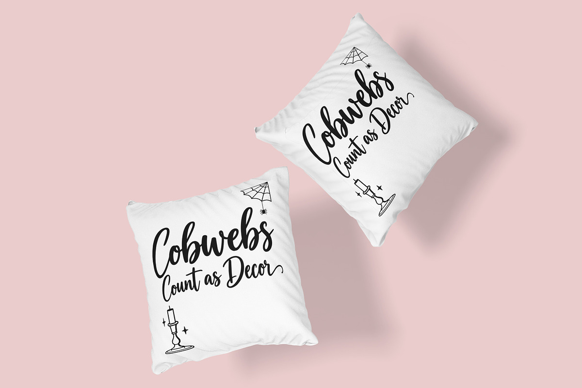 Cobwebs Count as Decor SVG, an Object Illustration by Ghagra (Photo 5 of 6)