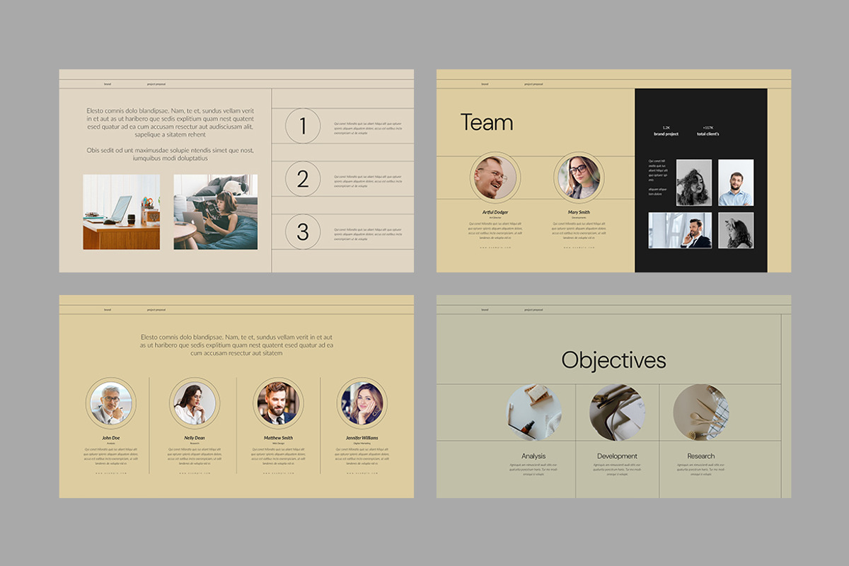 Business Proposal Keynote Template preview 4