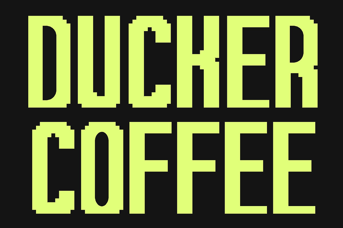 CS Bliva Semipixel, a Sans Serif Font by Craft Supply Co. (Photo 2 of 8)