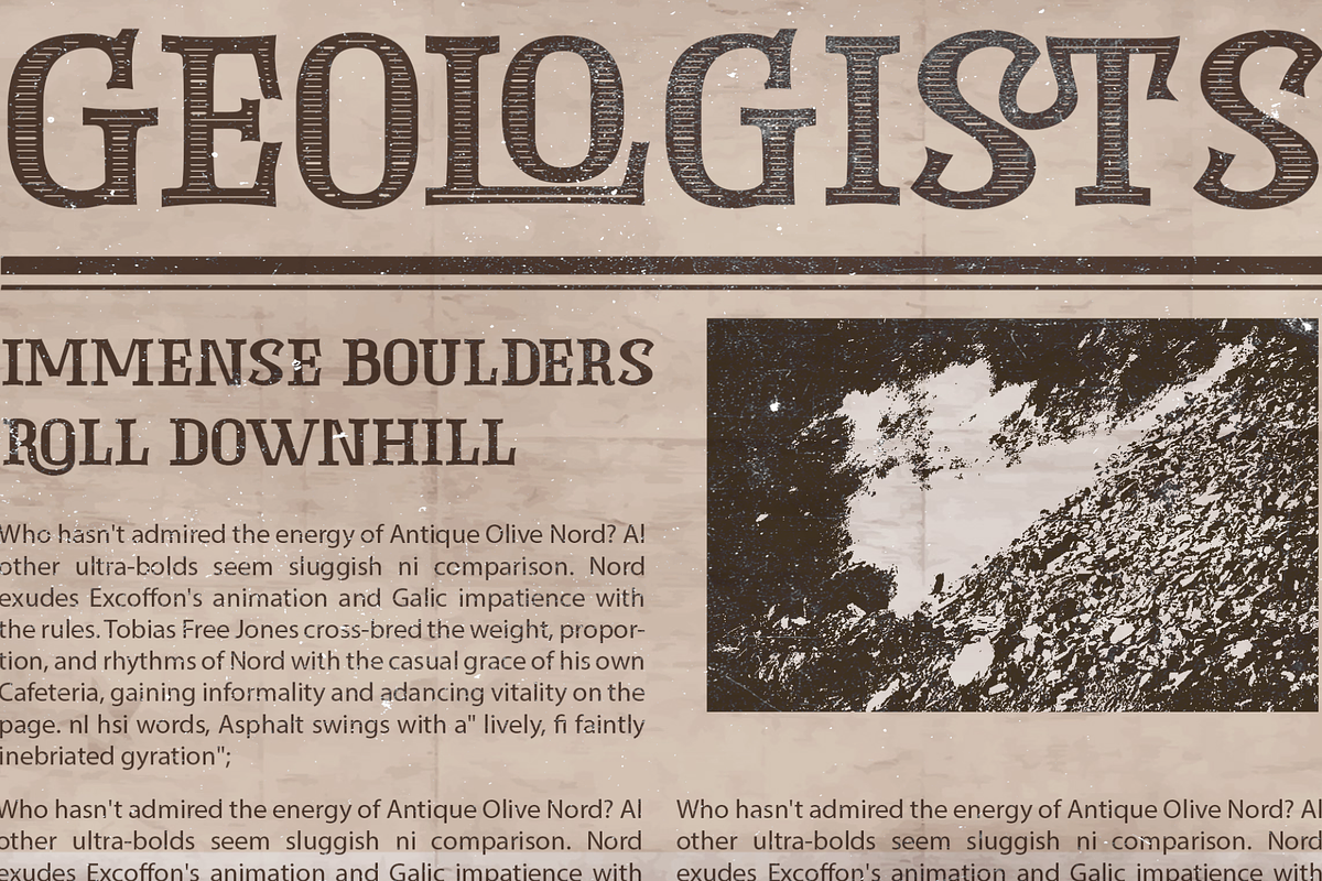 Western Roodle-Vintage Modern Serif, a Serif Font by Mofr 24 (Photo 6 of 8)