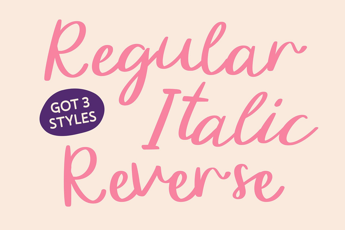 CS Belrise – Beauty Script Font, a Script Font by Craft Supply Co. (Photo 5 of 8)