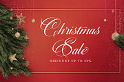Christmas Calligraphy, a Script Font by Letterara (Thumbnail 9 of 15)