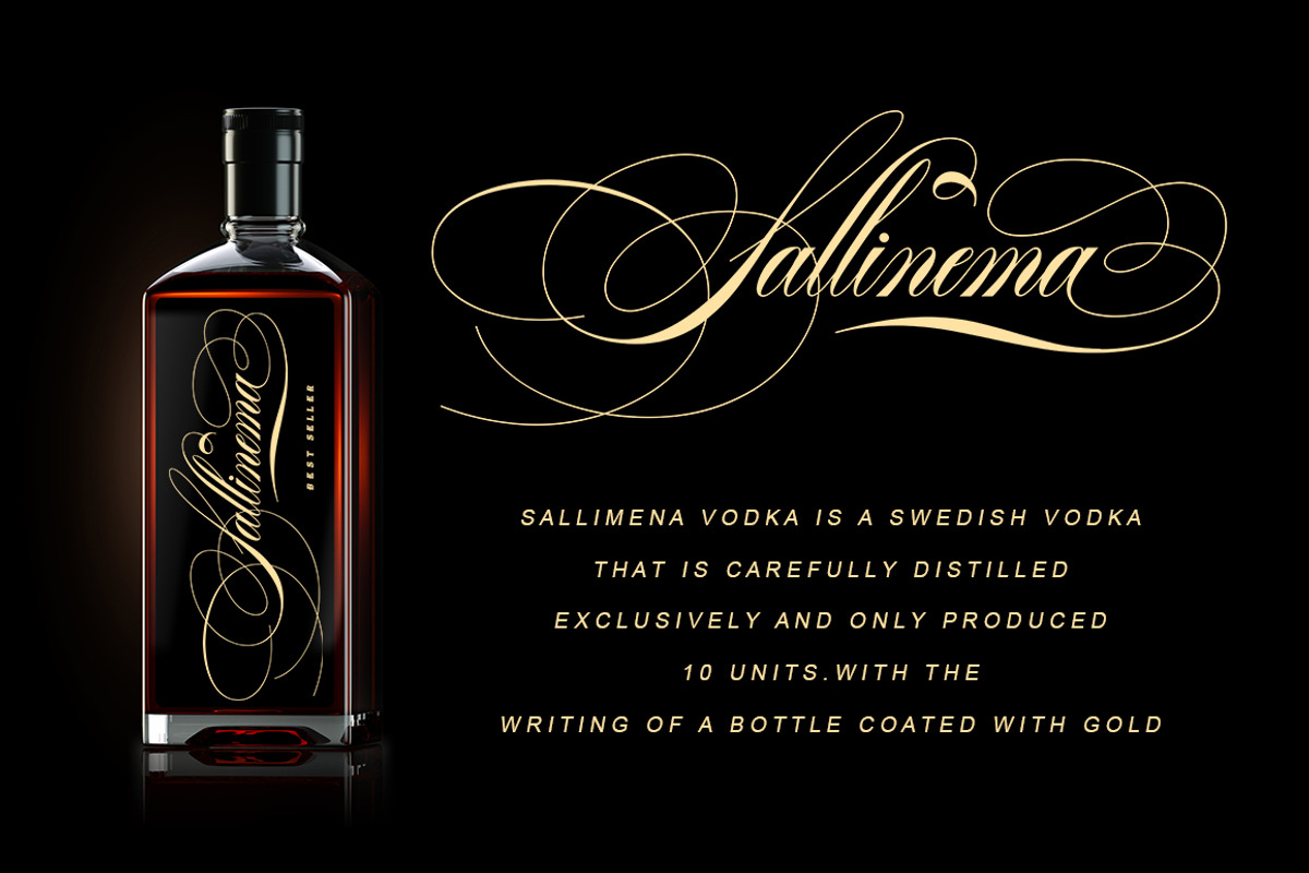 Benalline Signature, a Script Font by IRF Lab Studio (Photo 5 of 8)