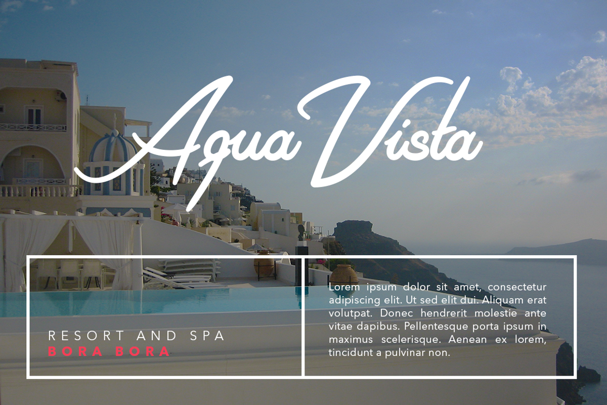 Riviera - Signature Font preview 6