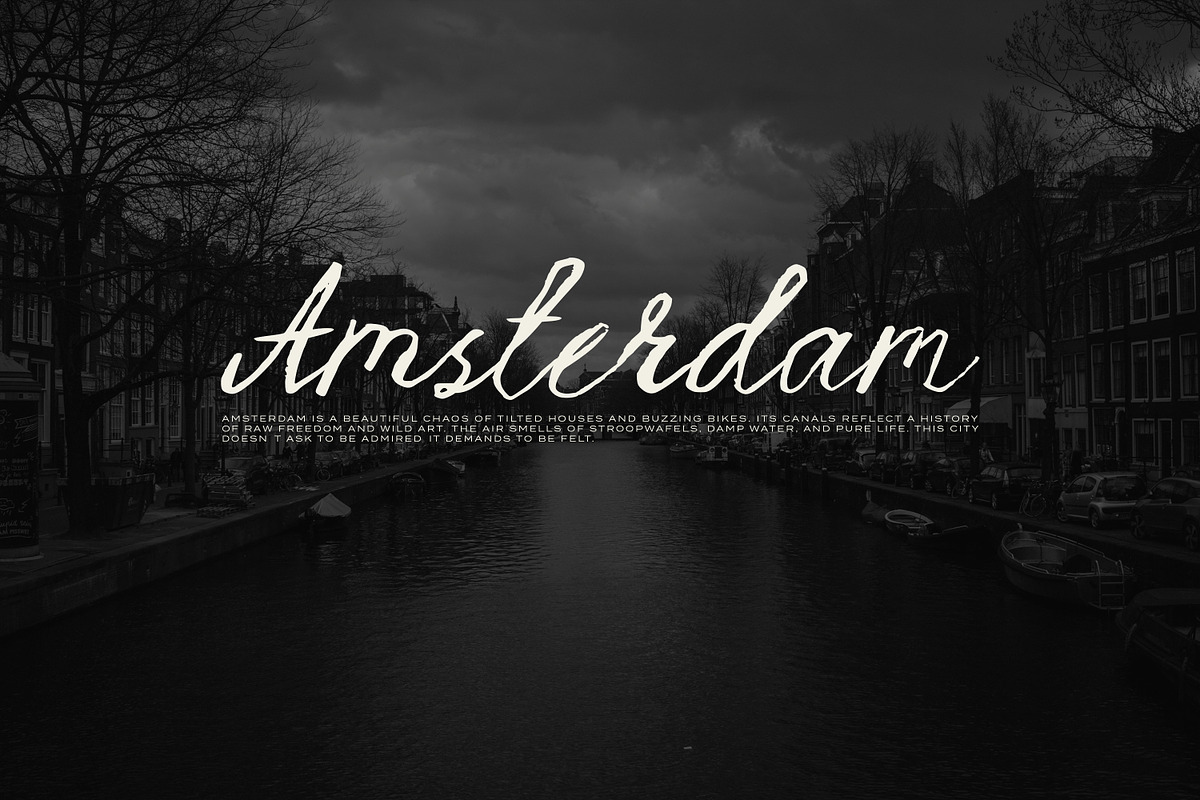 Strange Muse Messy Script Font, a Script Font by AnMark (Photo 8 of 13)