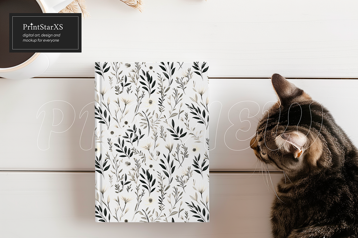 Hardcover KDP Notebook Mockup Bundle, a Books & Magazine Mockup by PrintStarXS (Photo 5 of 7)