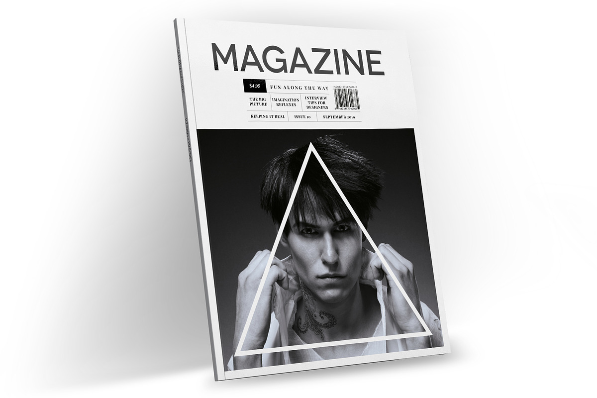 Magazine Template InDesign 10, a Magazine Template by Love Graphic Design (Photo 1 of 28)