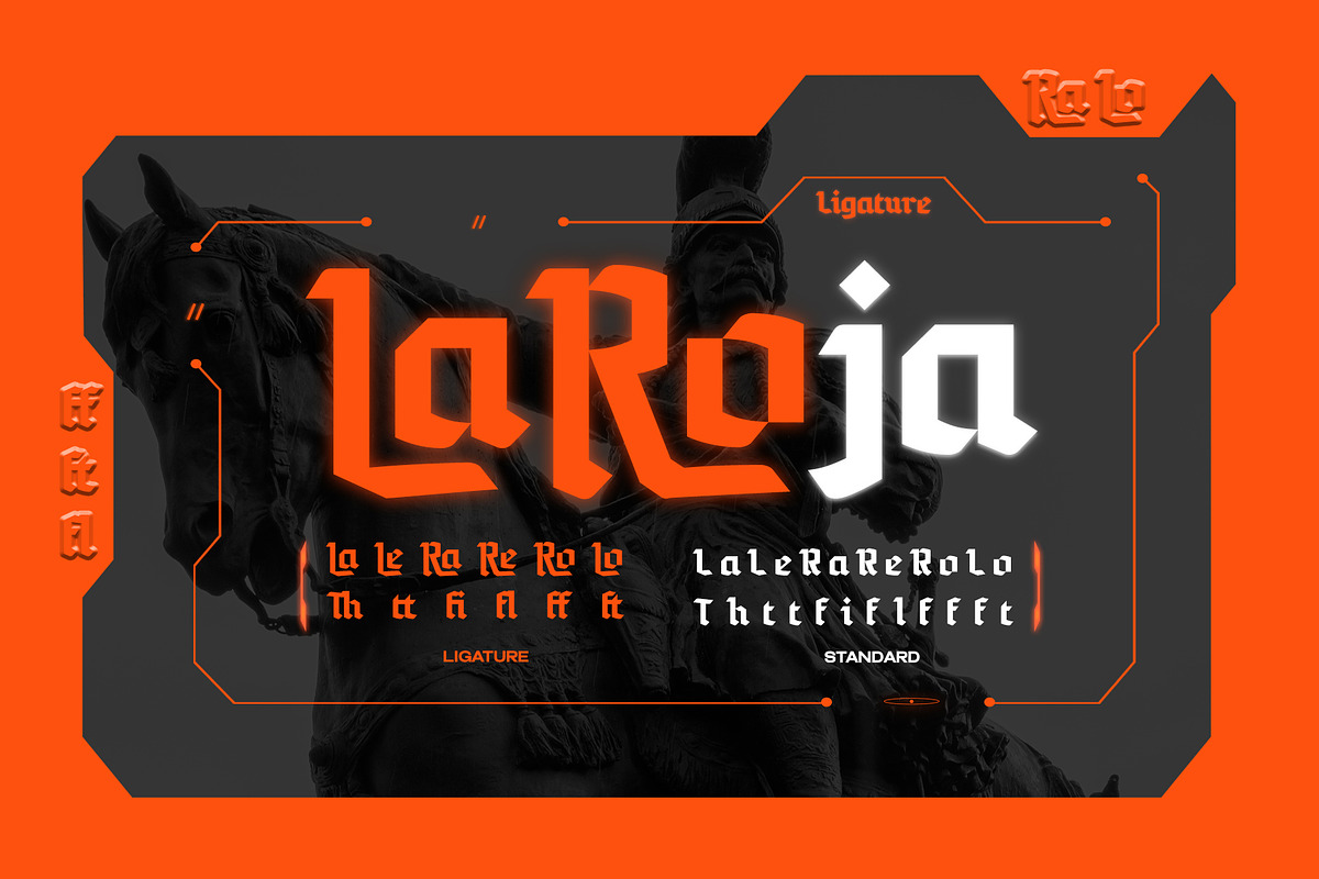 Le Truffet - Display Retro Vintage F, a Serif Font by Drizy (Photo 5 of 9)