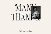 Zaloma, a Serif Font by Zaloma Studio (Thumbnail 10 of 10)