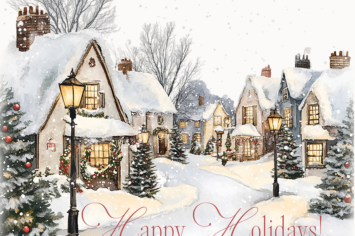 New! Winter Christmas Edition, a Seasonal Illustration by Isabelle Salem (Photo 34 of 227)