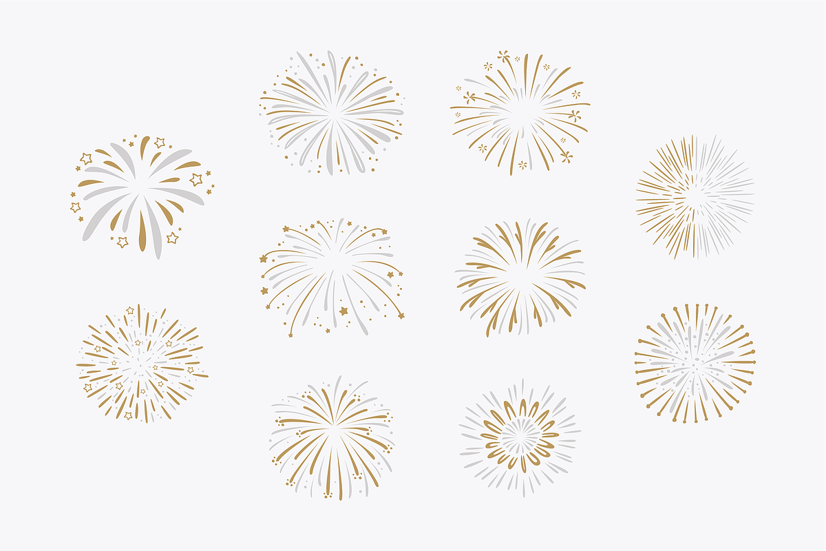 Fireworks Illustration, an Object Graphic by Jump Studio (Photo 3 of 4)